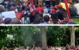 Demo Tolak Naiknya Harga BBM : Kepolisian di Siantar Tembak 3 Kali Gas Air Mata